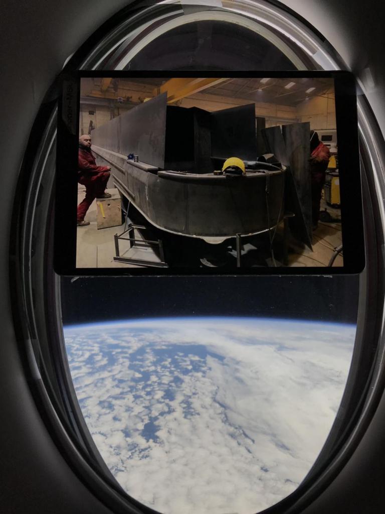 Regular update sent to a friend on the SpaceX Mission 1 capsule while docked at the International Space Station.